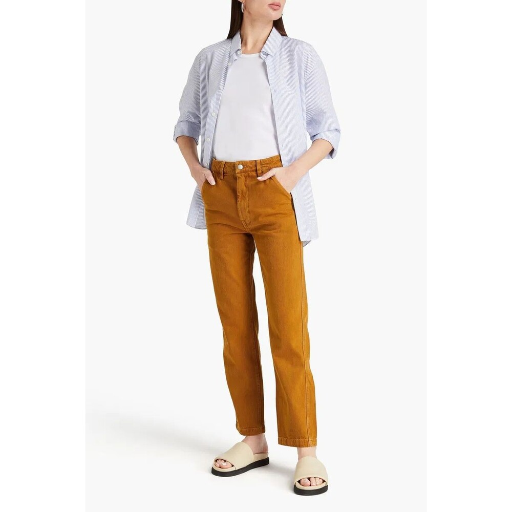 Alex Mill Mustard Straight Leg Pants